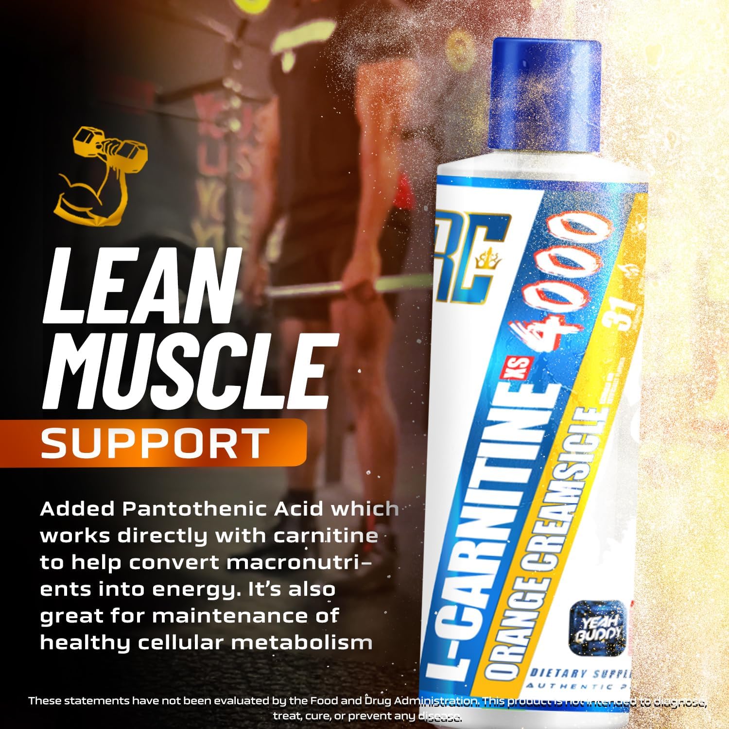 Amazon.com: Ronnie Coleman Signature Series L Carnitine XS 4000